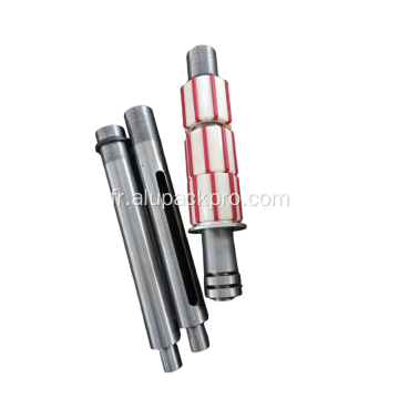 Dispositif de changement de rouleau de film pour machine à plastifier l&#39;aluminium